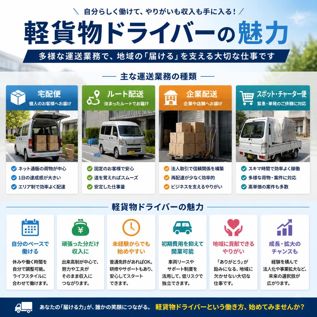 多様な運送業務