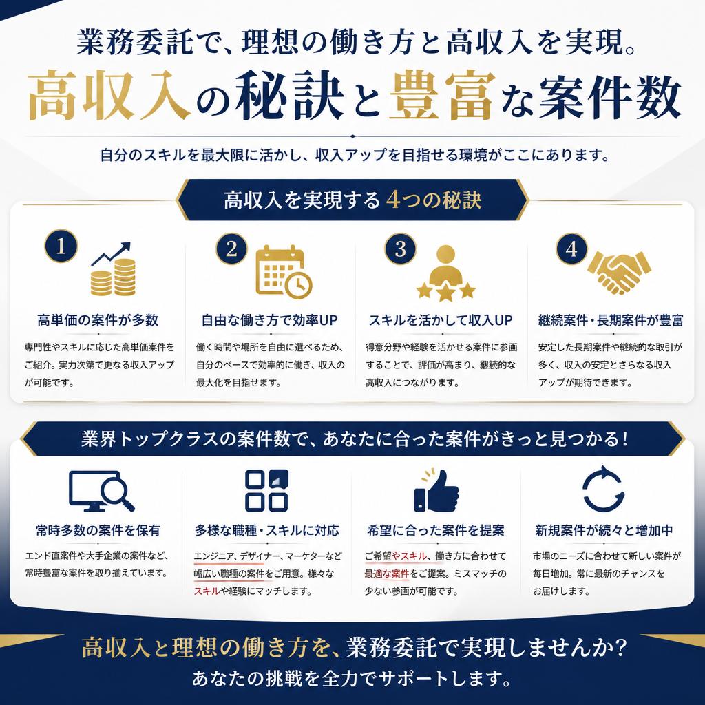 高収入が可能な理由