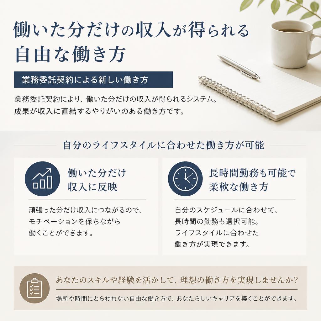 高収入を目指せる働き方