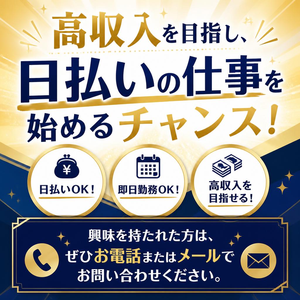 今すぐ応募しよう！