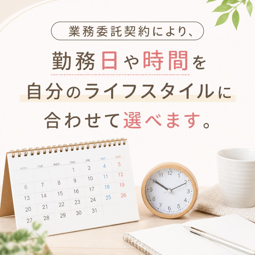 シフトの自由度が高い