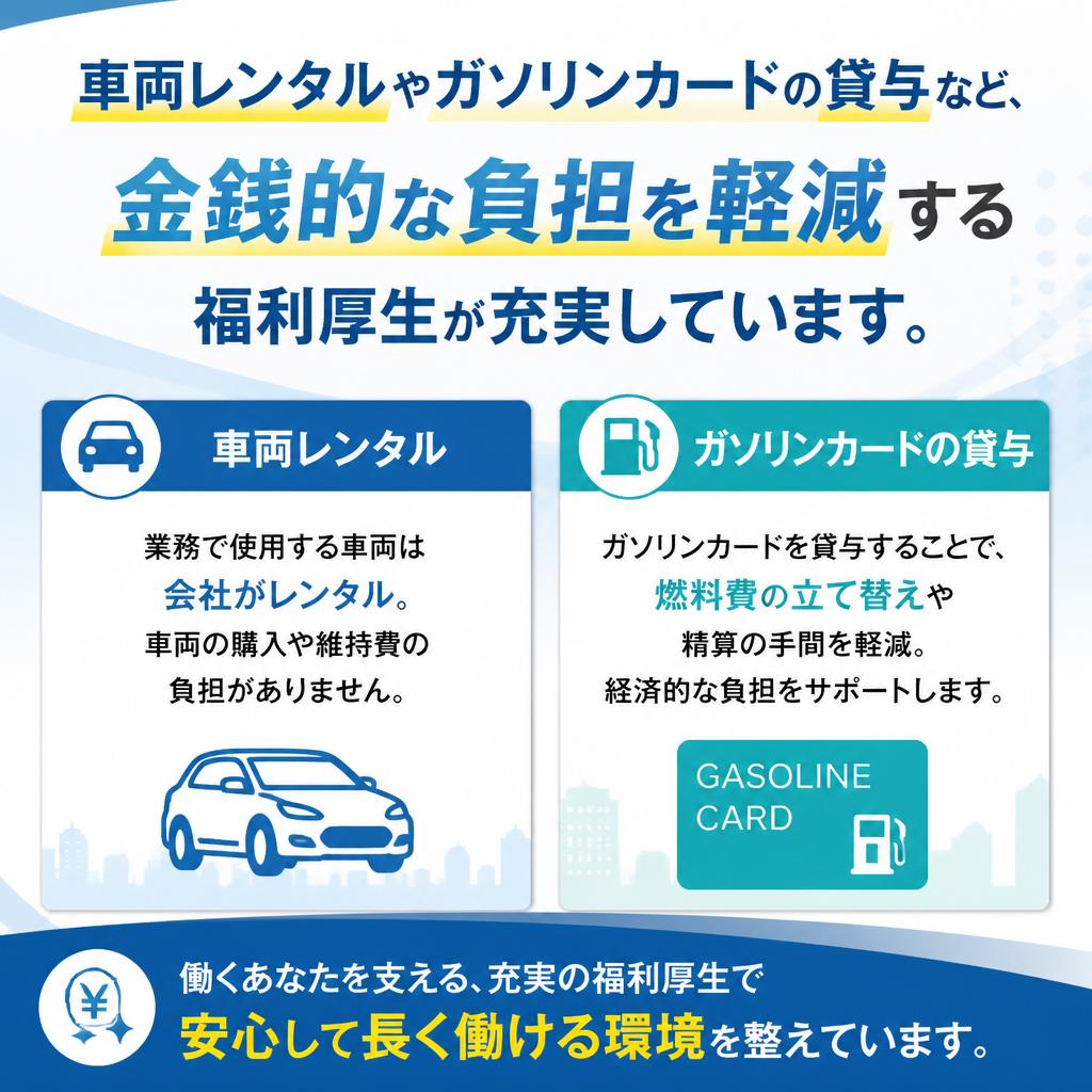 充実の福利厚生