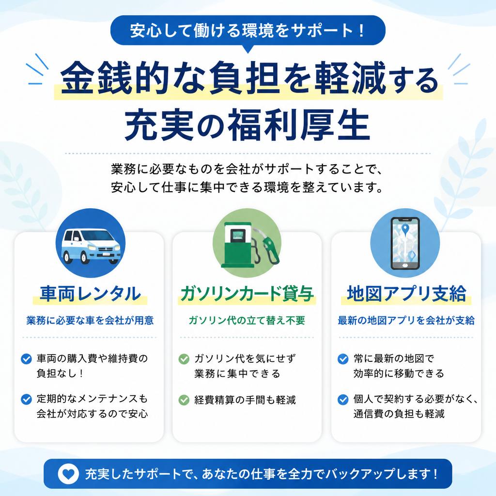 充実の福利厚生